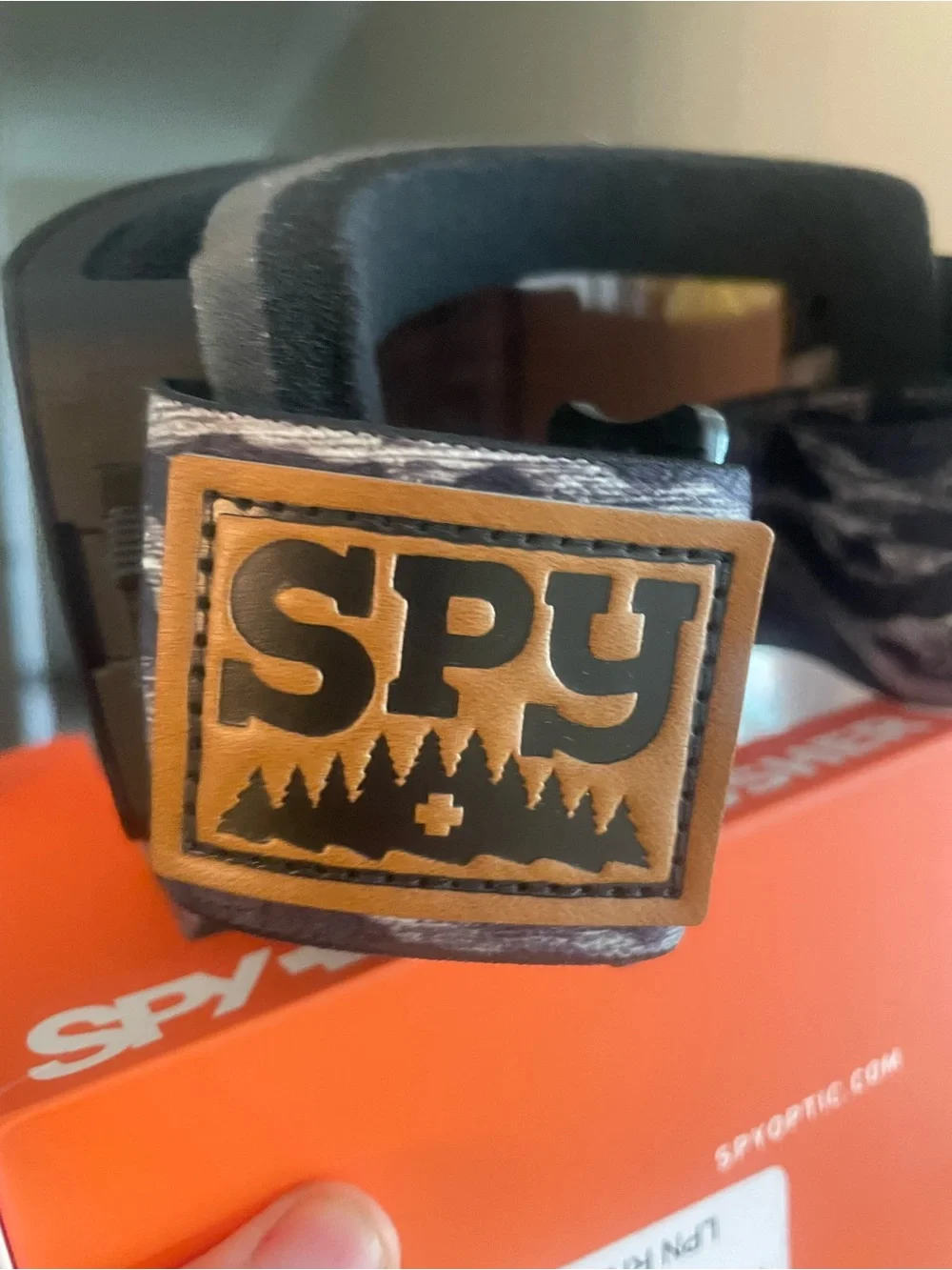 SPY Crusher Elite Snow Goggle - Matte Black-Camo Strap